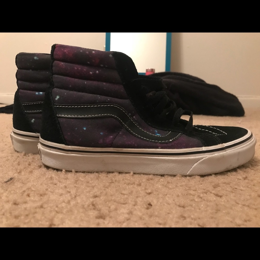Galaxy high top vans